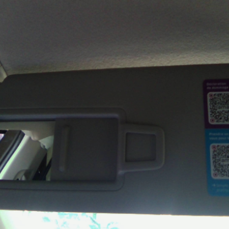 Skoda Fabia  Sonnenblenden