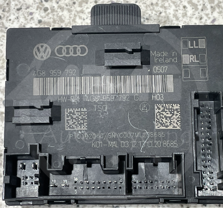 Audi A6  Türsteuergerät