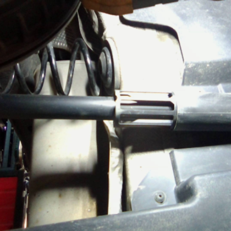 Skoda Fabia  Federbein Stossdämpfer hinten