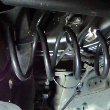 Ford Fiesta  Federn hinten