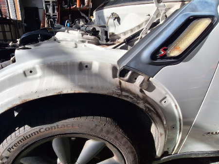 Mini Cooper S  Kotflügel vorn