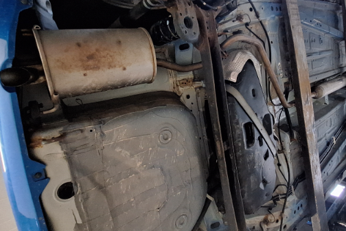 Suzuki Ignis  Auspuff Auspuffanlage
