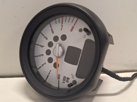 Mini Cooper S  Anzeige Uhr, Kompass, Radio