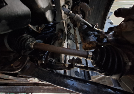Ford Fiesta  Antriebswelle vorn links