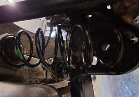 Ford Fiesta  Federn hinten