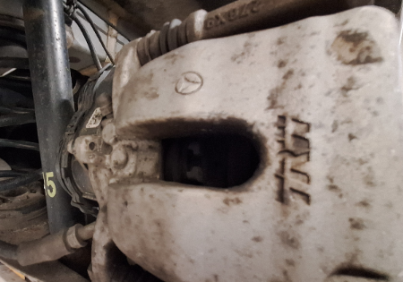 Mercedes-Benz A-CLASS  Bremszange Bremssattel hinten