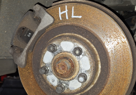 Audi A5  Achsschenkel hinten links