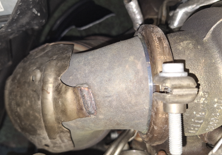 Audi Q3  Katalysator