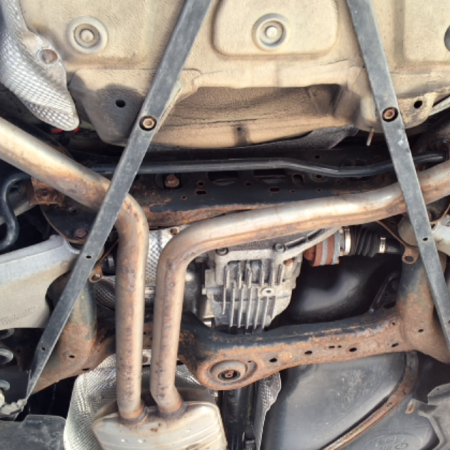 Audi A7  Achs hinten Achskörper