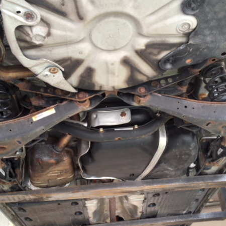 VW Golf  Achs hinten Achskörper