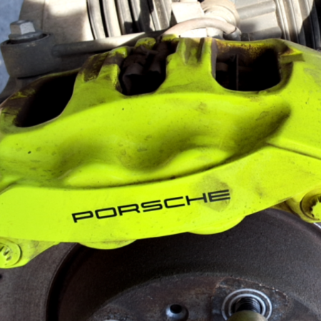 Porsche Panamera  Bremszange Bremssattel hinten