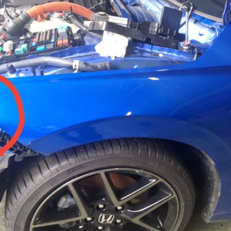 Honda Type R Civic Kotflügel vorn