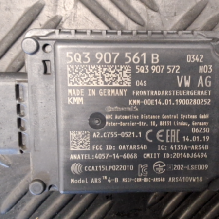 Audi A1  Radarsensor