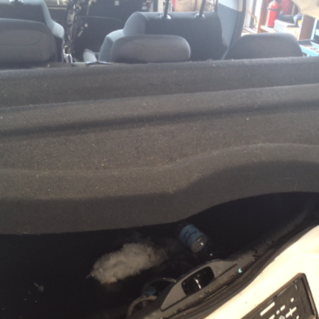 Citroen C3  Hutablage Kofferraumrollo