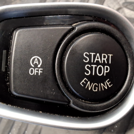 BMW X-serien X1 start/stop schalter