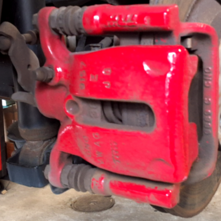 Audi A1  Bremszange Bremssattel hinten
