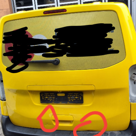 Citroen Jumpy  Türe hinten