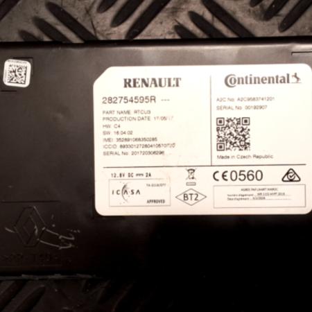 Renault  Captur Komfortsteuergerät