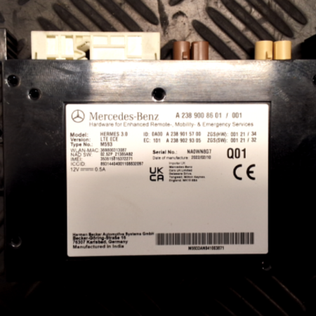 Mercedes-Benz A-CLASS  Komfortsteuergerät