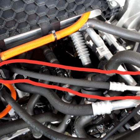 BMW ix3  Klimaleitung