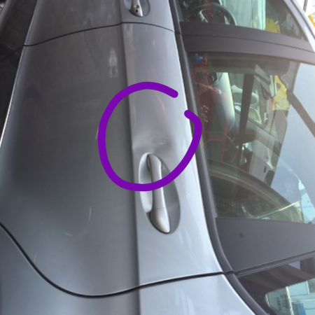 Mercedes-Benz A-CLASS  Türe hinten