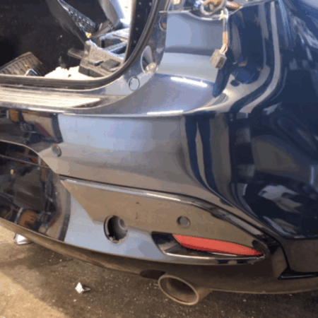 Mazda 3  Stossstange Stossfänger hinten