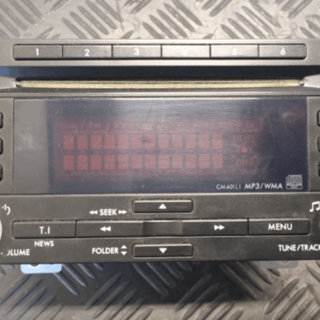 Subaru XV  Radiobedienteil