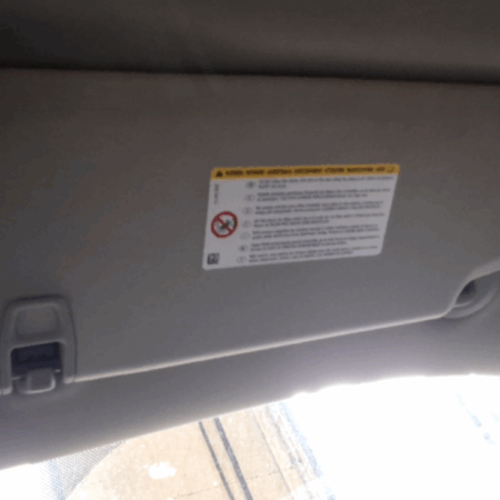 Opel Zafira  Sonnenblenden