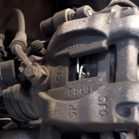 VW Passat  Bremszange Bremssattel hinten