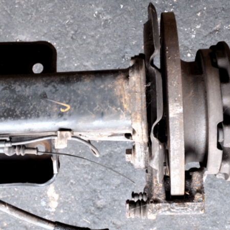Ford Transit Cust  Achs hinten Achskörper