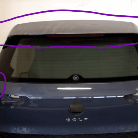 VW Golf 8  Heckklappe Heckdeckel