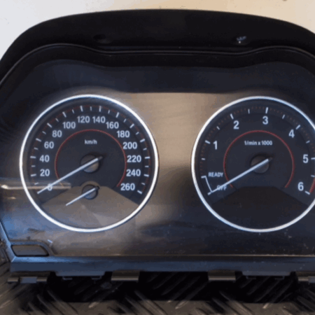 BMW 1-serien 118 Kombiinstrument Tacho