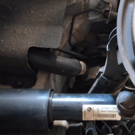 BMW 1-serien 116 Federbein Stossdämpfer hinten
