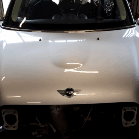 Mini Cooper S  Motorhaube