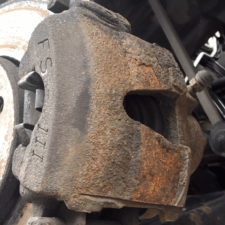 VW Polo  Bremszange Bremssattel vorne