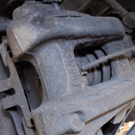BMW 1-serien 116 Bremszange Bremssattel hinten