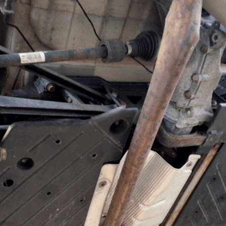 Mini Cooper S  Achs hinten Achskörper