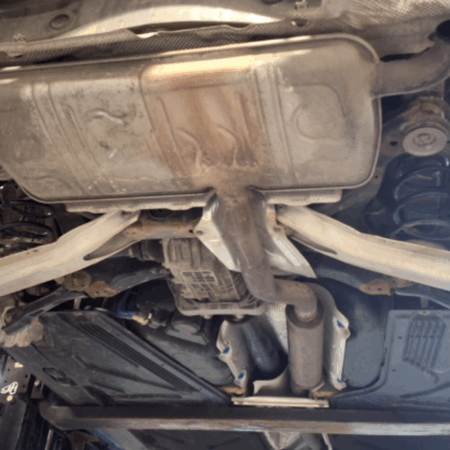 Mercedes-Benz GLA GLA Auspuff Auspuffanlage