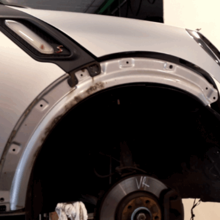Mini Cooper S  Kotflügel vorn