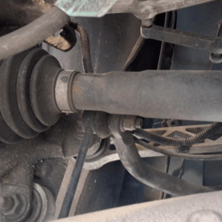 Tesla Model S  Antriebswelle hinten links