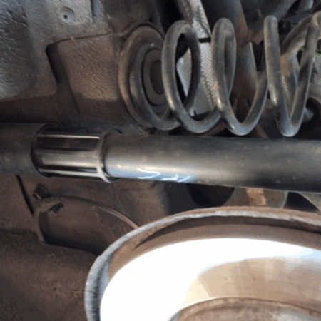 Skoda Octavia  Federbein Stossdämpfer hinten