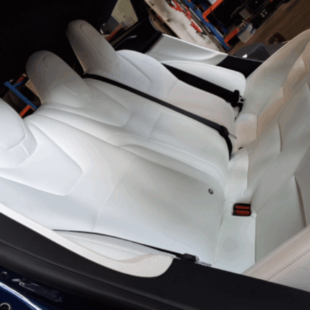 Tesla Model S  Rückbank Sitzbank