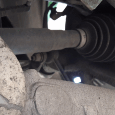 Tesla Model S  Antriebswelle hinten rechts