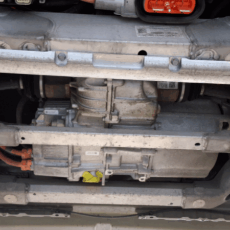 Tesla Model S  Achs hinten Achskörper