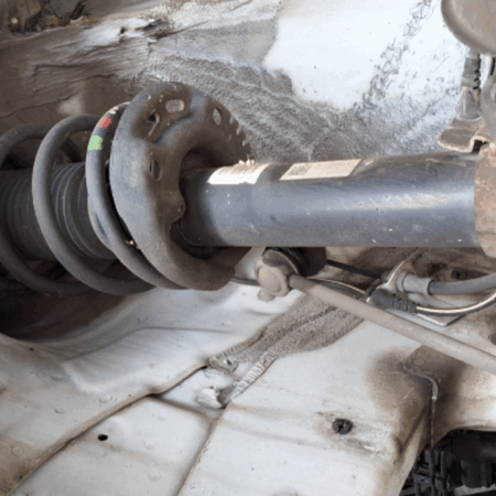VW Caddy  Federbein Stossdämpfer vorne