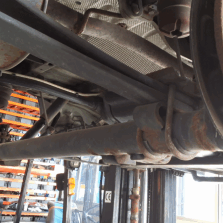 VW Caddy  Achs hinten Achskörper