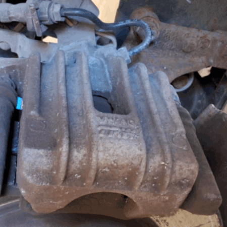 Audi A3  Bremszange Bremssattel hinten