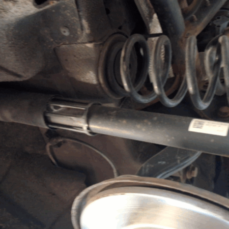 Skoda Octavia  Federbein Stossdämpfer hinten