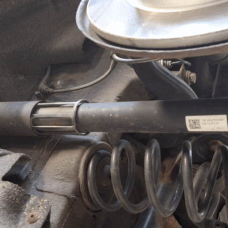 Skoda Octavia  Federbein Stossdämpfer hinten