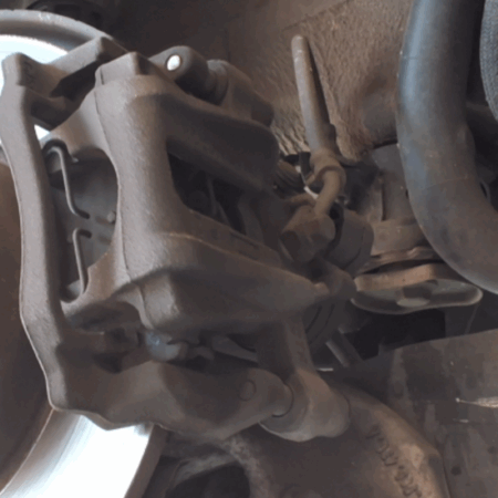 Skoda Octavia  Bremszange Bremssattel hinten